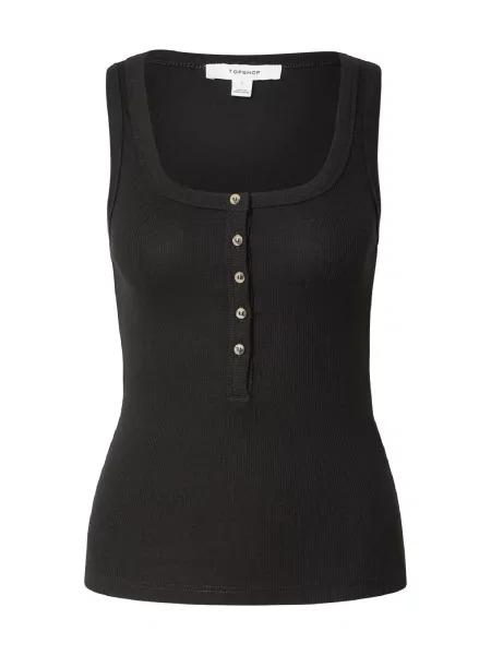 TOPSHOP Top ELLA' negru