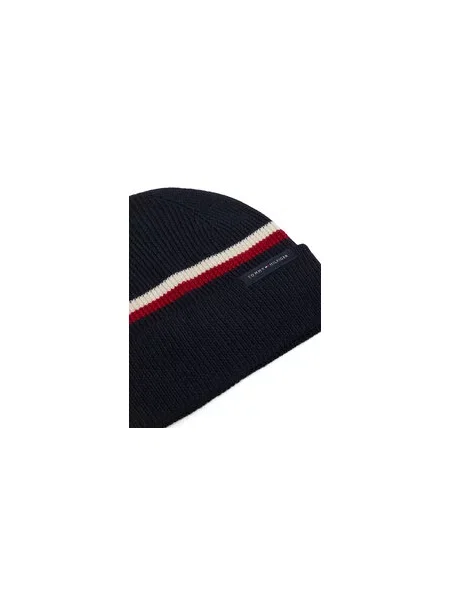 TOMMY HILFIGER Kape ecru / temno / rdeča modra