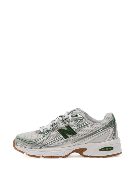 Велурени маратонки New Balance 530 с висока талия с принт сиво