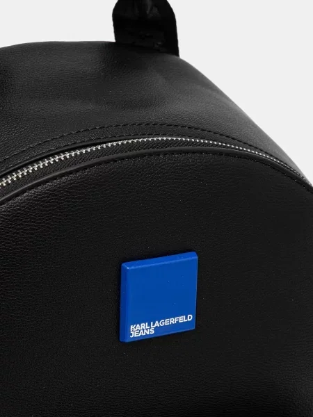 Karl Lagerfeld Jeans hátizsák nagy sima fekete