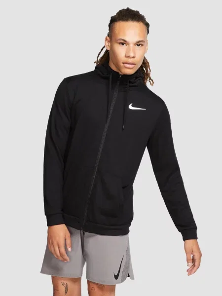 Худі NIKE M Dry Hoodie Fz Fleece віскоза/поліестер чорний