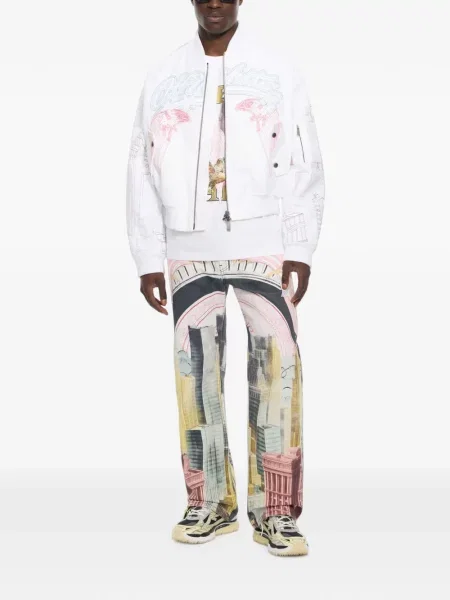Blugi Off-white alb