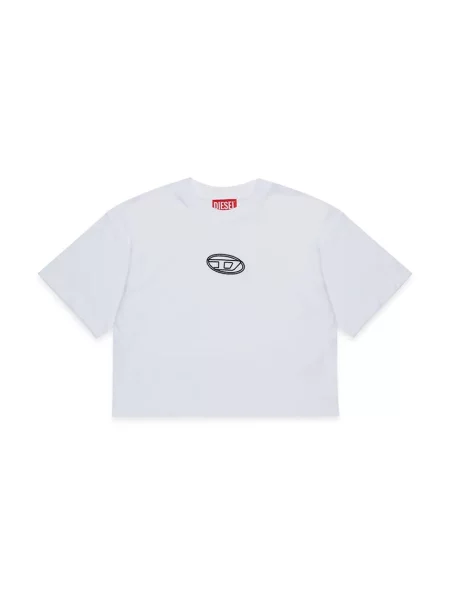 Diesel tričko TIXAN T-SHIRT bílé