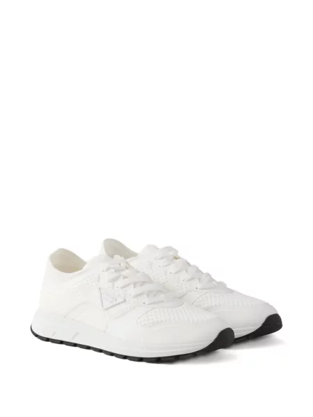 Sneakerși Prada alb