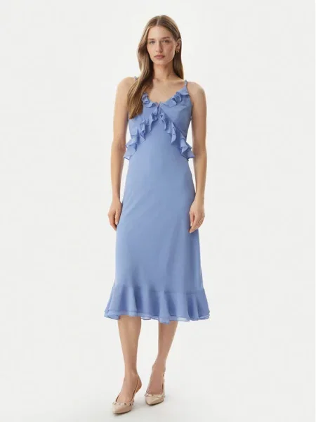 Morgan Rochie cocktail deschis albastru