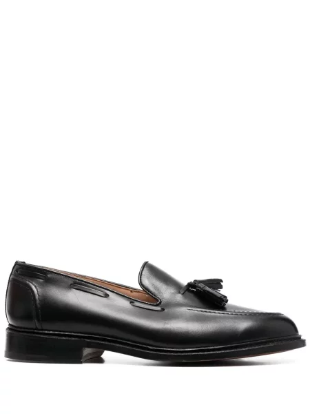 Pantofi loafer Tricker's din piele negru