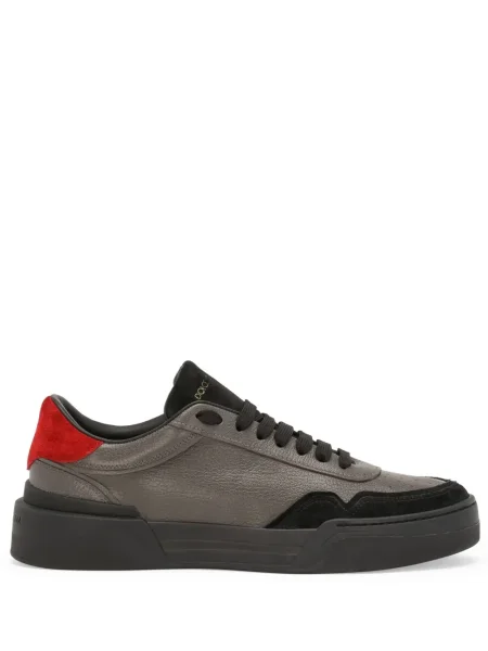 Sneakerși Dolce & Gabbana New Roma din piele gri