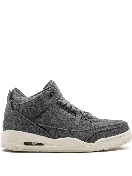 Sneakerși Jordan 3 Retro de lână gri