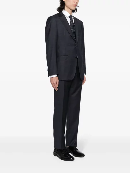 Costum Canali de lână albastru