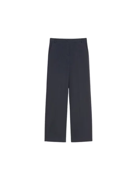 Spodnie Weekend Max Mara niebieskie