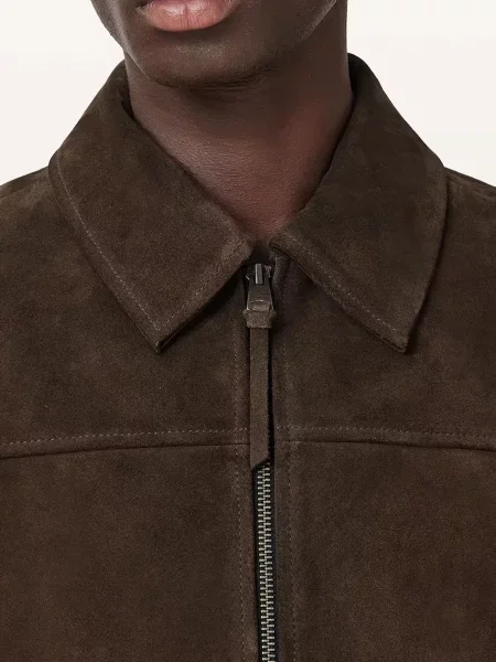 Яке Allsaints кафяво