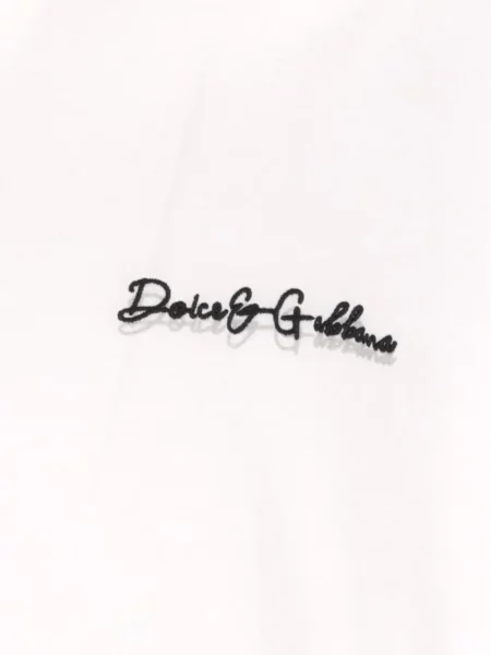Μπλούζα Dolce & Gabbana με κέντημα λευκό