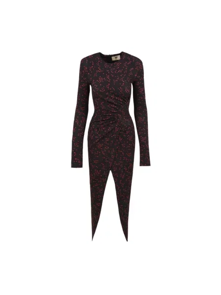 Sukienka midi Aniye By do kolan z rozcieciem