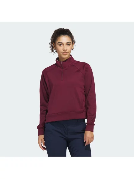 BLUZA Z KAPTUREM CLIMAWARM LOOSE QUARTER-ZIP