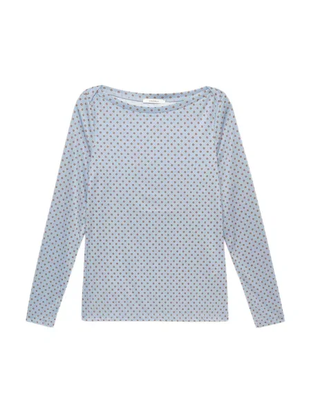 Tricou Maliparmi cu imagine din jerseu albastru