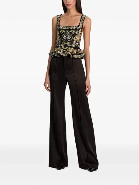 Pantaloni Alice + Olivia negru