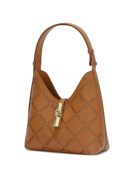 Τσάντα χειρός Furla καφέ