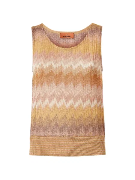 Top Missoni portocaliu