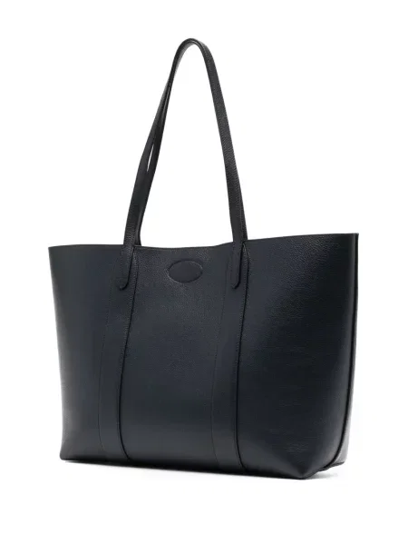Geantă shopper Mulberry din piele albastru