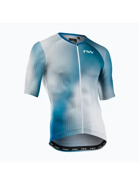 Футболка велосипедна Northwave Blade white/blue біла
