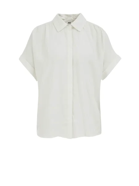 WE Fashion Bluză murdar alb