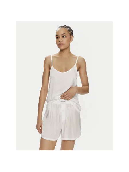Calvin Klein Underwear Pižama Regular Fit bela