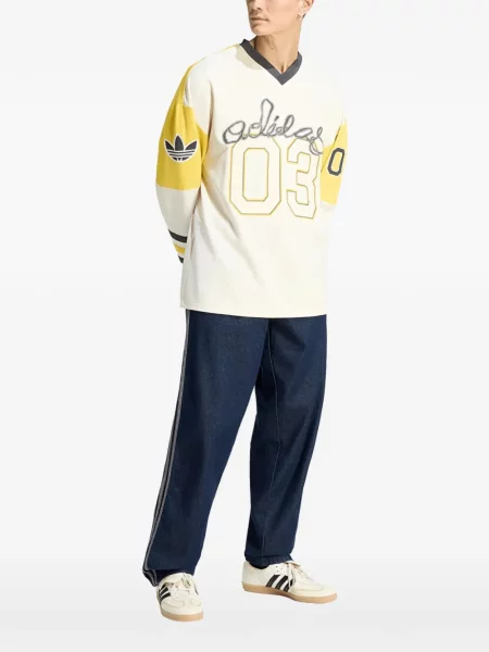 Tricou Adidas cu imagine alb
