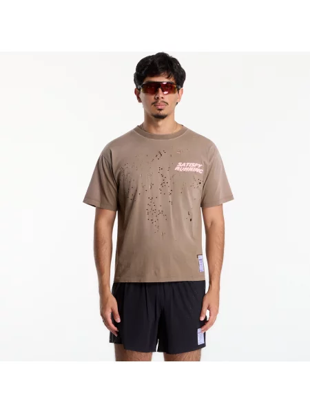 Tricou Satisfy MothTech T-Shirt Sun Bleached Rain Drum S