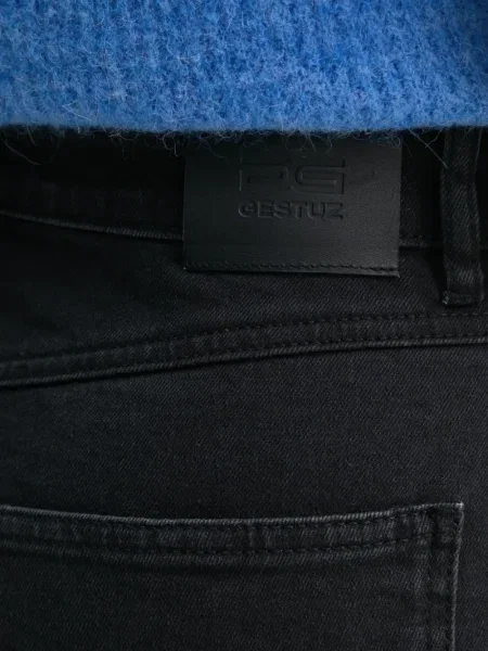 Fustă din denim Gestuz negru