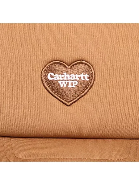 Czapka z daszkiem Carhartt Wip brązowa
