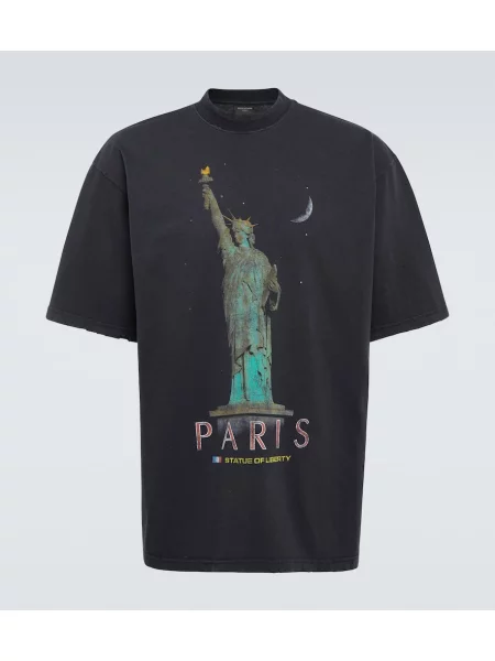 Jersey majica Balenciaga črna