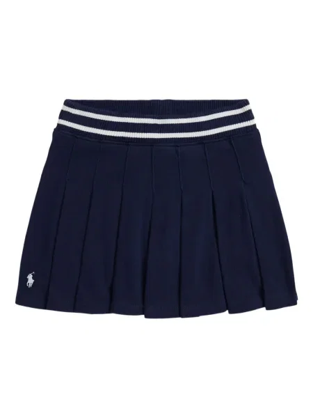 Spódnica dziecięca Polo Ralph Lauren niebieska
