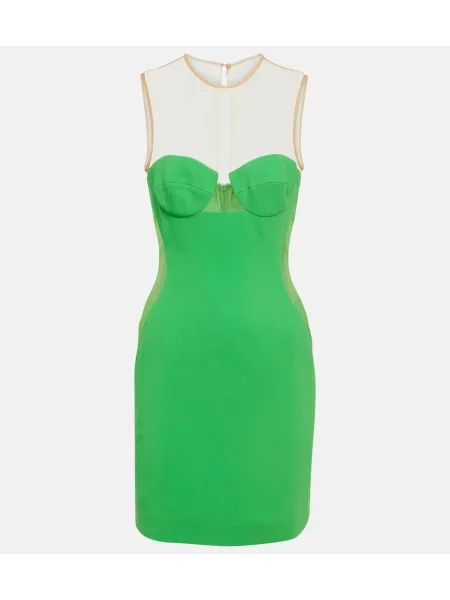 Rochie Stella Mccartney plasă verde