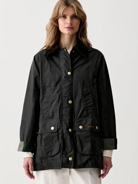 Geacă parka Barbour verde