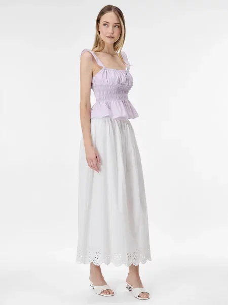 Fusta maxi Orsay cu broderie