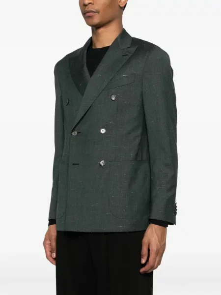 Švarkas Caruso dvieiliai žalia