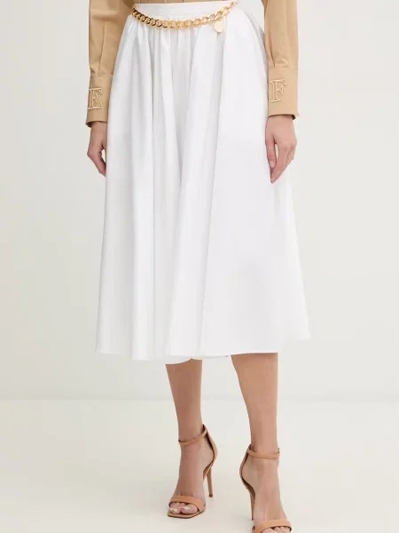 Elisabetta Franchi spódnica beżowa