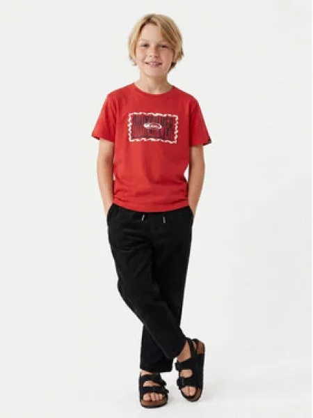 Quiksilver Szövet nadrág Taxer Cord Tapered Fit fekete