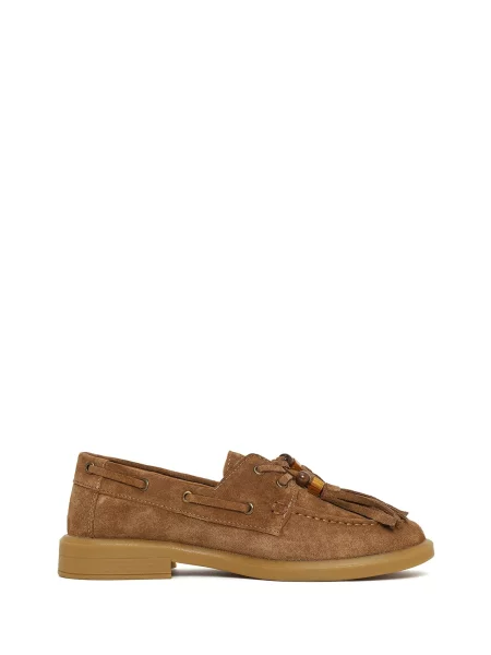 Derimod Mocasini caramel maro