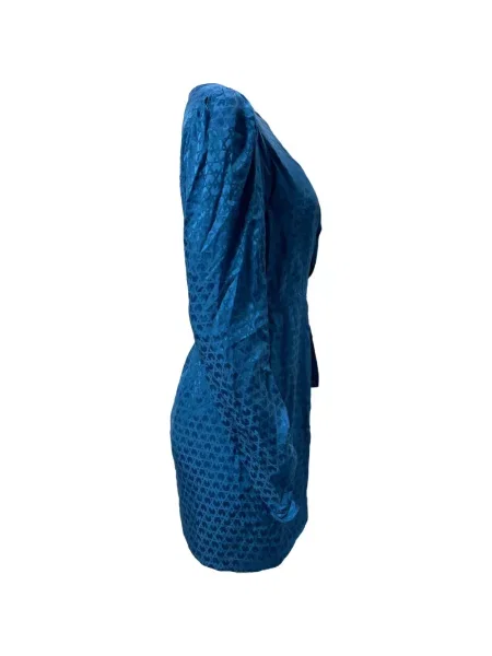 Rochie mini Saloni de costum albastru