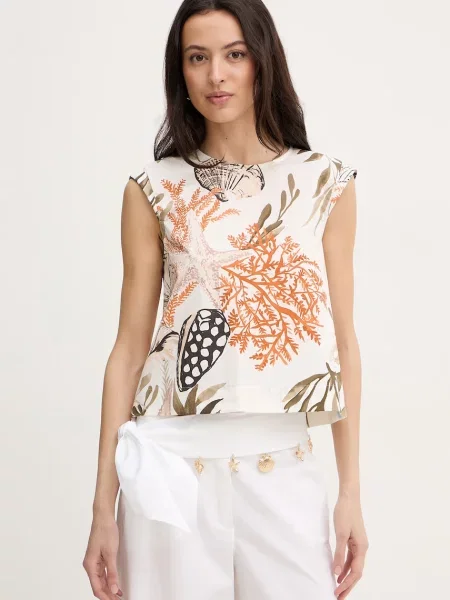 Marella bluzka AFFINE biała