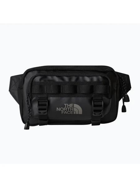 Taška ľadvinka The North Face Base Camp Lumbar tnf black/asphalt/smokey brown/utility brown čierna