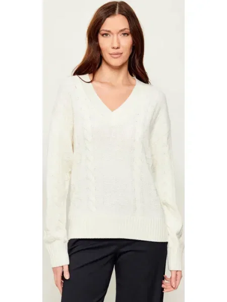 HUGO Pulover Sypres | Oversize fit cu adaos de lână