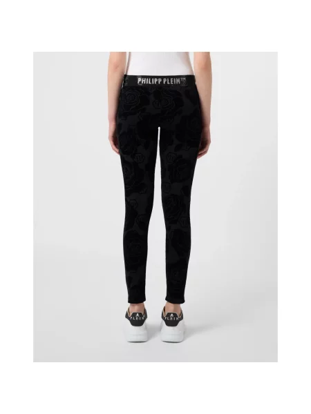 Spodnie Philipp Plein czarne