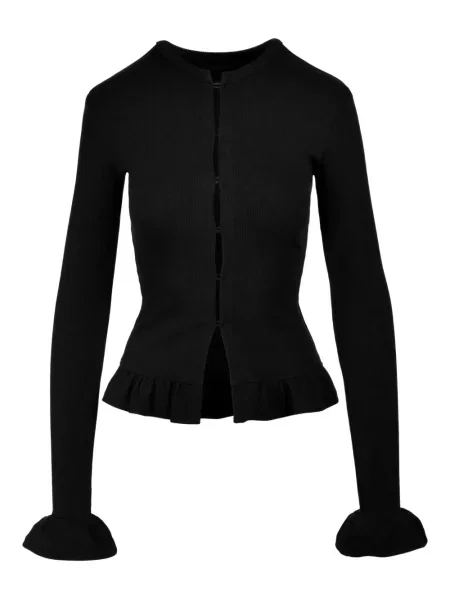 Cu peplum cardigan Ioana Ciolacu negru