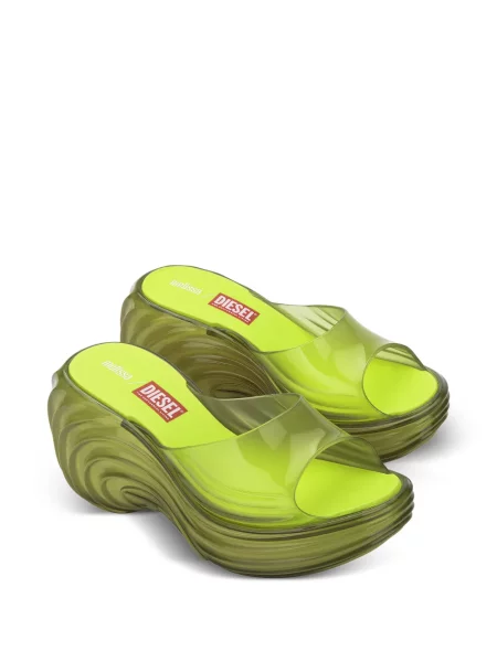 Sandale Melissa cu platformă galben