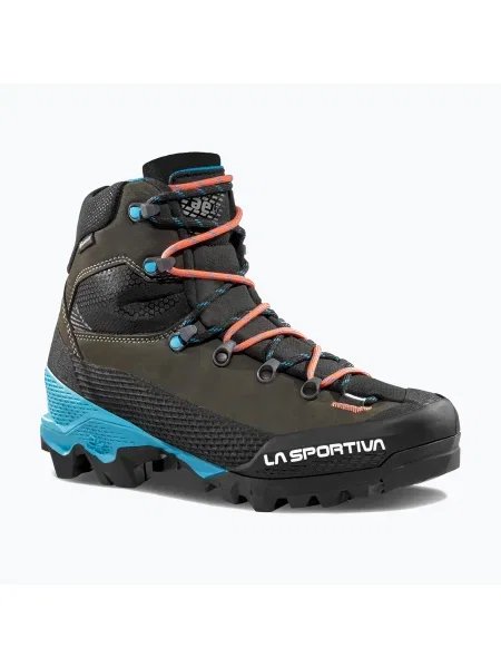 Női magashegyi bakancs La Sportiva Aequilibrium LT GTX black/hibiscus. Méret: 40 EU fekete
