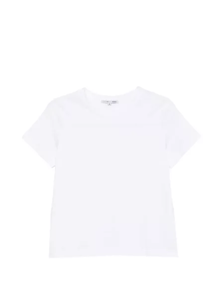 Kerek nyakú rövid póló Shirt C Zero fehér