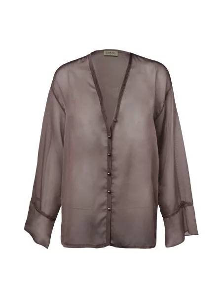 Bluzka Guaja. brązowa