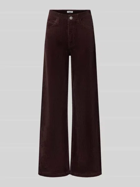 Spodnie o szerokich nogawkach ze spodnie sztruksowe z mieszanka bawełny model Tomma' Marc O'polo Denim